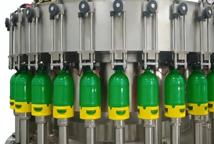 beer production line